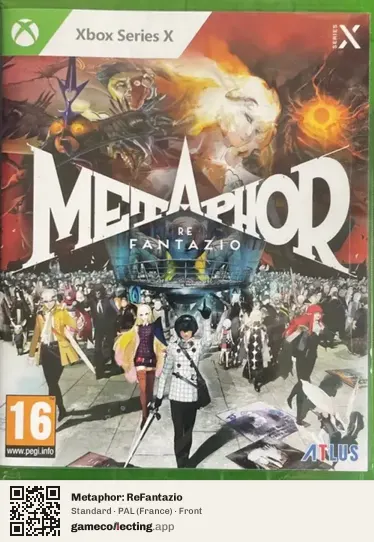 Metaphor: ReFantazio Xbox Series X, France box front