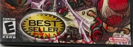 Super Mario Strikers, the ESRB box on its front