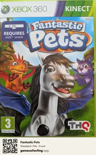 Fantastic Pets Xbox 360, PAL box front