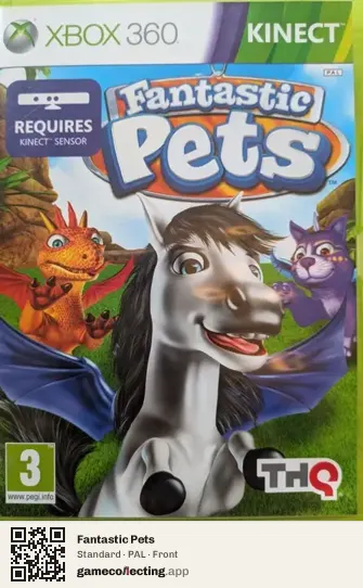 Fantastic Pets Xbox 360, PAL box front