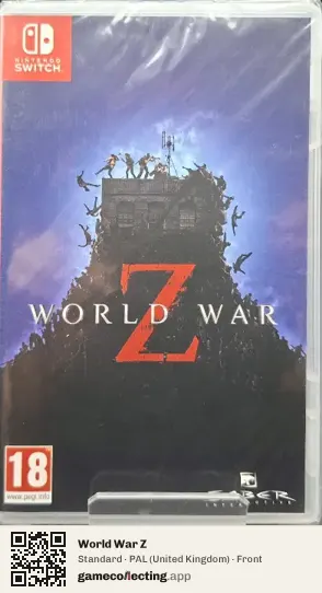 World War Z Nintendo Switch, United Kingdom box front
