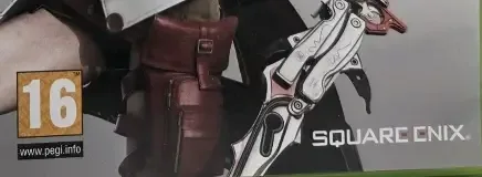 Final Fantasy XIII, the PEGI square on its front