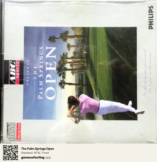 The Palm Springs Open Philips CD-i, NTSC box front