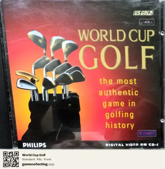 World Cup Golf Philips CD-i, PAL box front