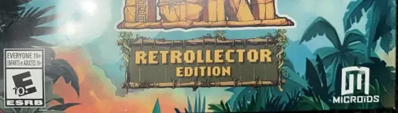 Toki, the ESRB box on its front