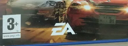 Burnout Revenge, the PEGI square on its front