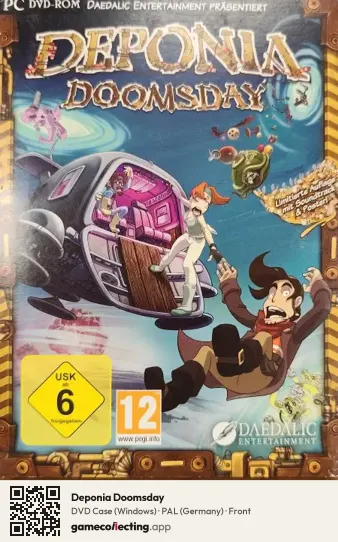 Deponia Doomsday Computer, Germany box front