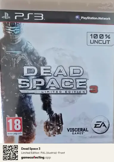 Dead Space 3 PlayStation 3, Austria box front