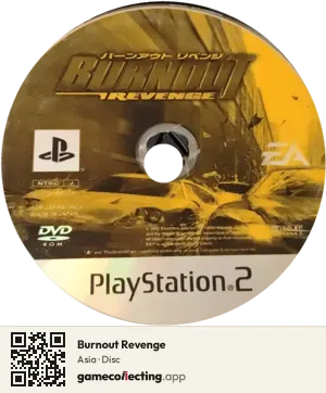 Burnout Revenge PlayStation 2, Asia disc