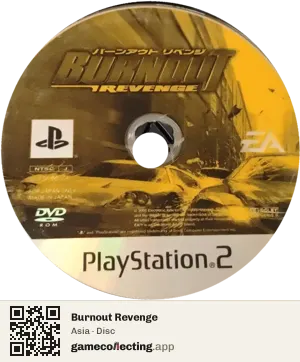 Burnout Revenge PlayStation 2, Asia disc