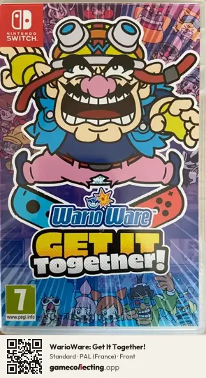 WarioWare: Get It Together! Nintendo Switch, France box front