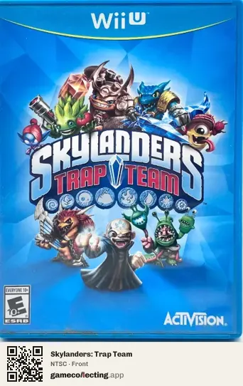 Skylanders: Trap Team Nintendo Wii U, NTSC box front