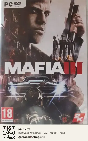 Mafia III Computer, France box front