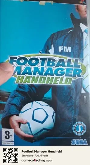 Football Manager Handheld PlayStation Portable, PAL box front