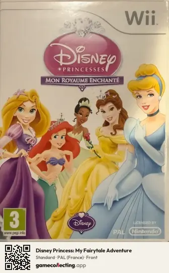 Disney Princess: My Fairytale Adventure Nintendo Wii, France box front