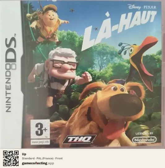 Up Nintendo DS, France box front