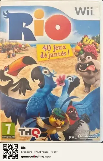 Rio Nintendo Wii, France box front
