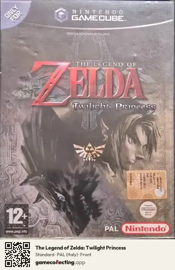 The Legend of Zelda: Twilight Princess Nintendo GameCube, Italy box front