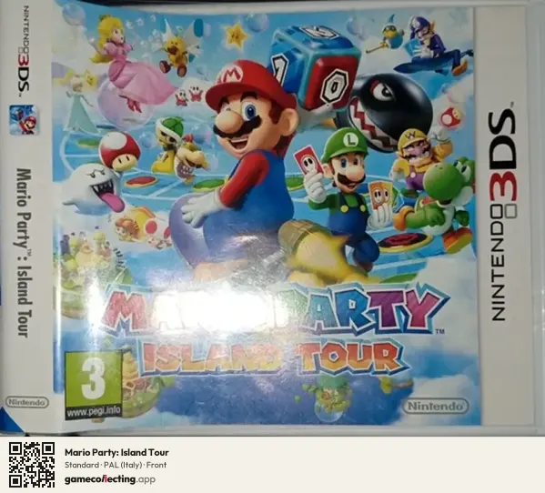 Mario Party: Island Tour Nintendo 3DS, Italy box front