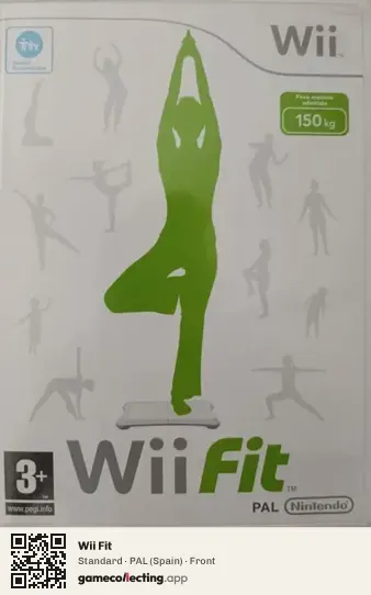 Wii Fit Nintendo Wii, Spain box front