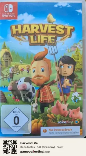 Harvest Life Nintendo Switch, Germany box front