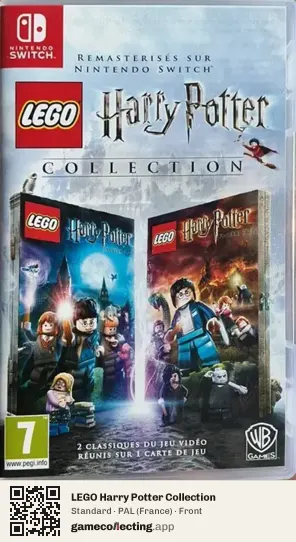 LEGO Harry Potter Collection Nintendo Switch, France box front