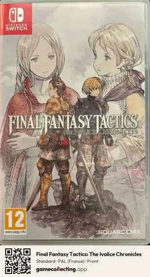 Final Fantasy Tactics: The Ivalice Chronicles Nintendo Switch, France box front