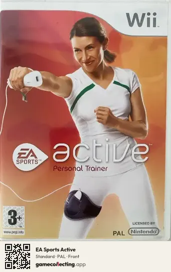 EA Sports Active Nintendo Wii, PAL box front