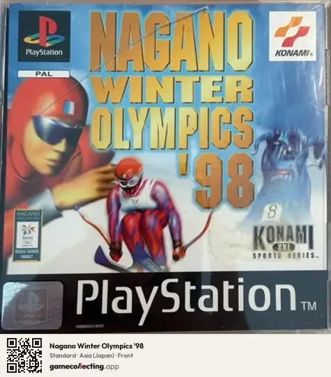 Nagano Winter Olympics '98 PlayStation, Japan box front