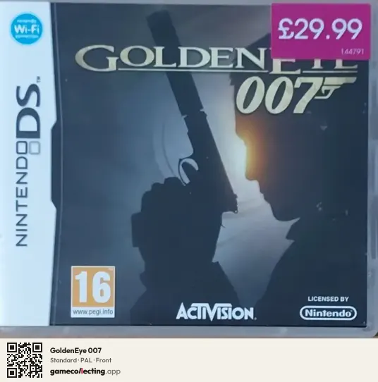 GoldenEye 007 Nintendo DS, PAL box front