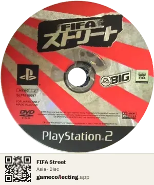 FIFA Street PlayStation 2, Asia disc