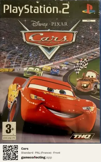 Cars PlayStation 2, France box front