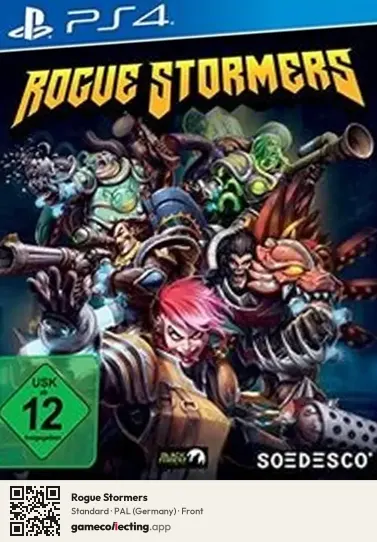 Rogue Stormers PlayStation 4, Germany box front