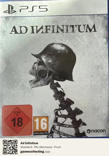 Ad Infinitum PlayStation 5, Germany box front