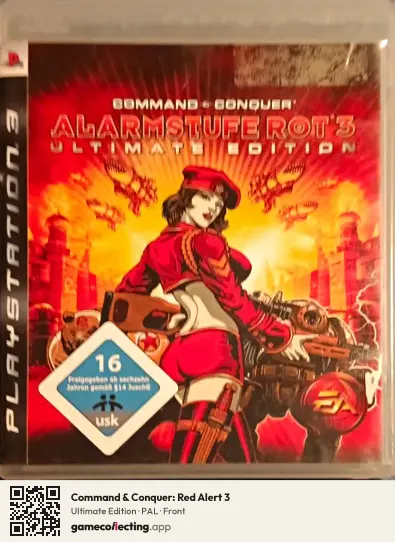 Command & Conquer: Red Alert 3 PlayStation 3, PAL box front