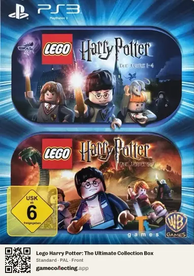 Lego Harry Potter: The Ultimate Collection Box PlayStation 3, PAL box front