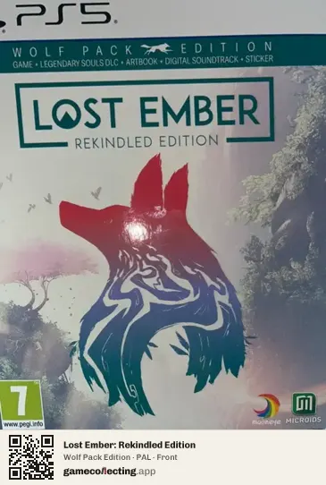 Lost Ember: Rekindled Edition PlayStation 5, PAL box front