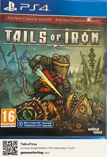 Tails of Iron PlayStation 4, Germany box front