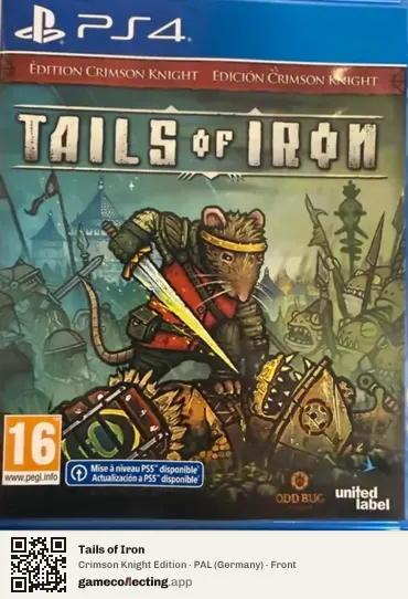 Tails of Iron PlayStation 4, Germany box front
