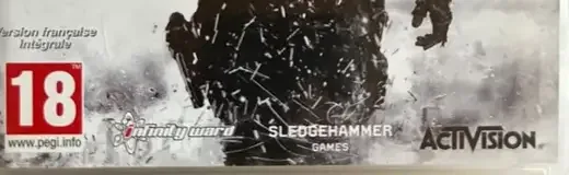 Call of Duty: Modern Warfare 3, the PEGI square on its front