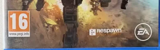 Titanfall 2, the PEGI square on its front