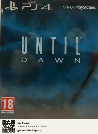 Until Dawn PlayStation 4, PAL box front