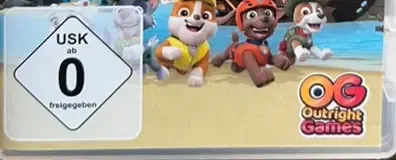 PAW Patrol World, the USK square on its front