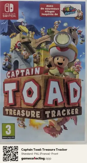 Captain Toad: Treasure Tracker Nintendo Switch, France box front