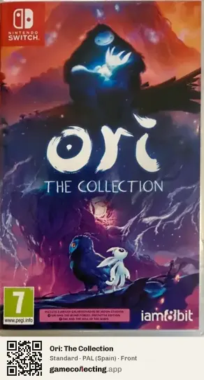 Ori: The Collection Nintendo Switch, Spain box front