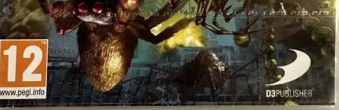 Earth Defense Force 2025, the PEGI square on its front