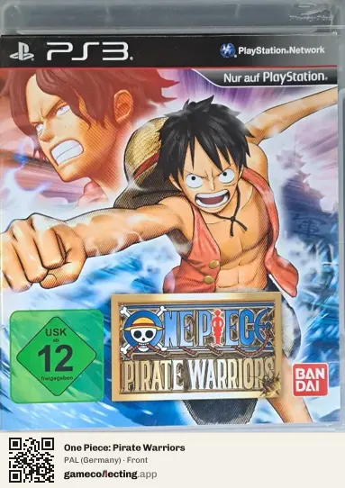 One Piece: Pirate Warriors PlayStation 3, Germany box front