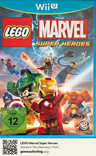 LEGO Marvel Super Heroes Nintendo Wii U, Germany box front