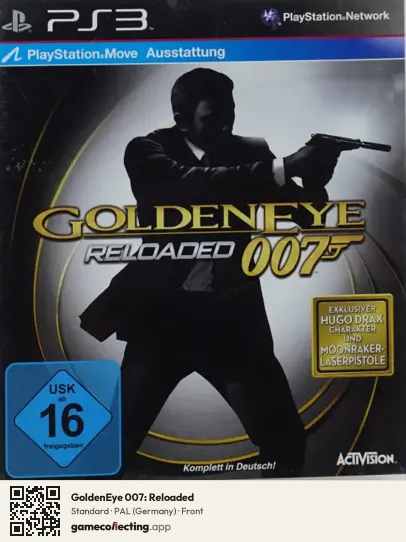 GoldenEye 007: Reloaded PlayStation 3, Germany box front