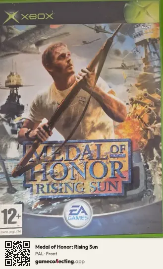 Medal of Honor: Rising Sun Xbox, PAL box front